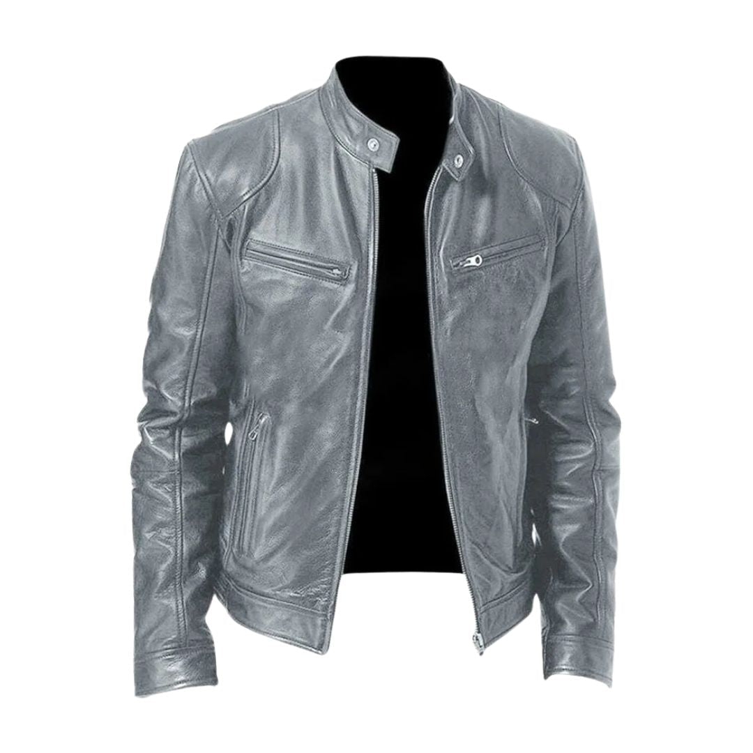 Héctor - Chaqueta de Cuero Clásica