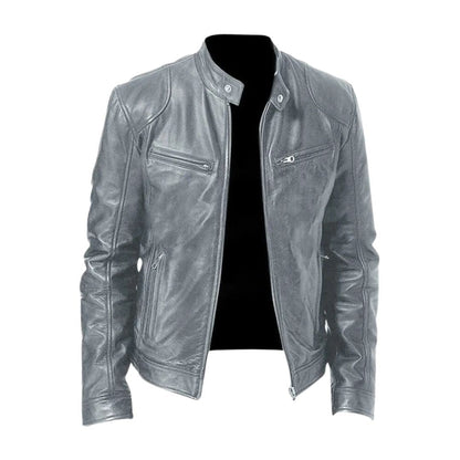 Héctor - Chaqueta de Cuero Clásica