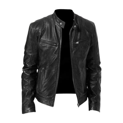 Héctor - Chaqueta de Cuero Clásica