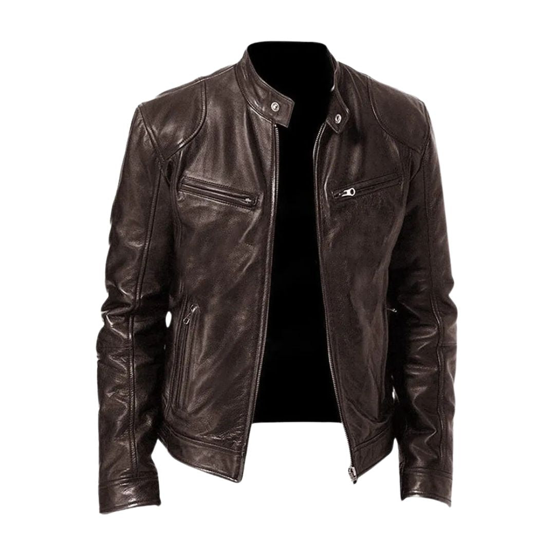 Héctor - Chaqueta de Cuero Clásica