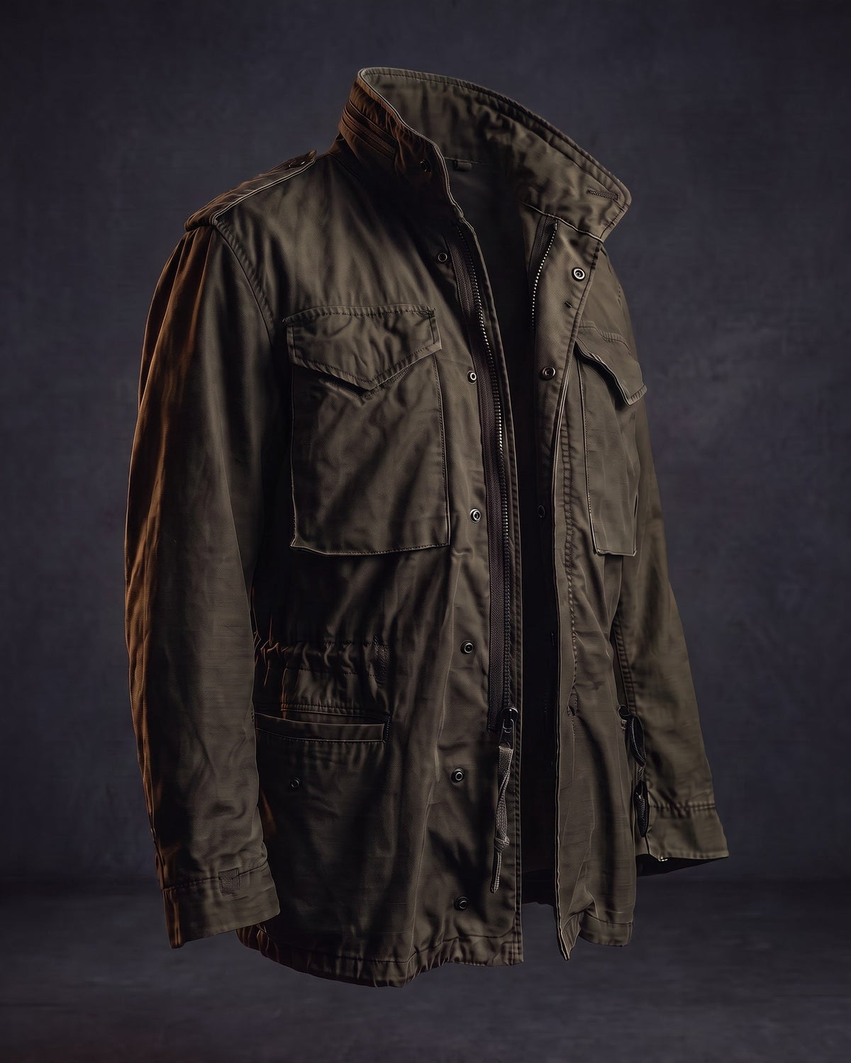 Bruno - Chaqueta de lona de algodón