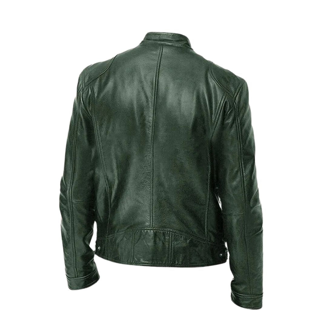 Héctor - Chaqueta de Cuero Clásica