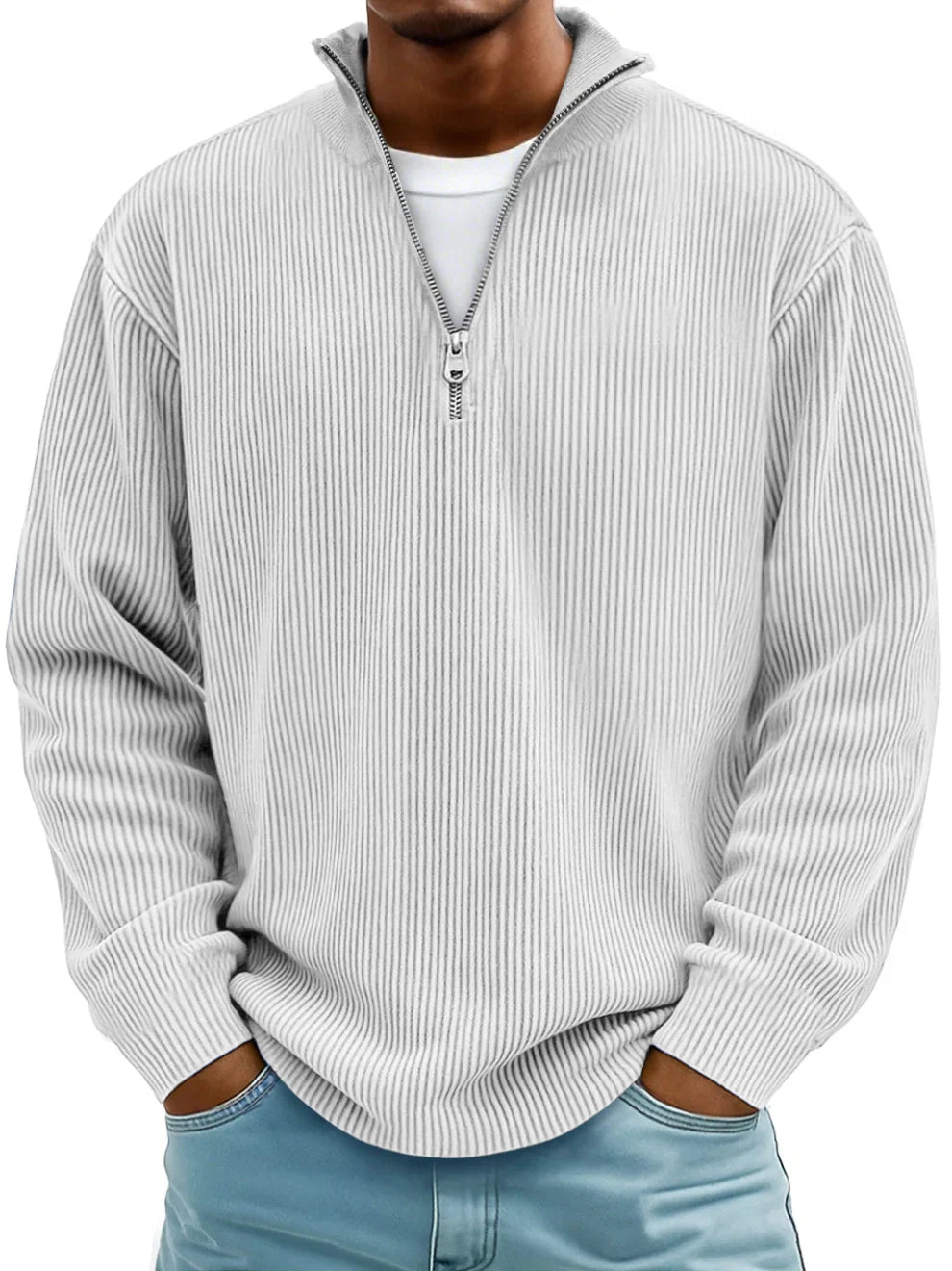 Marco - Jersey Texturizado con Cremallera