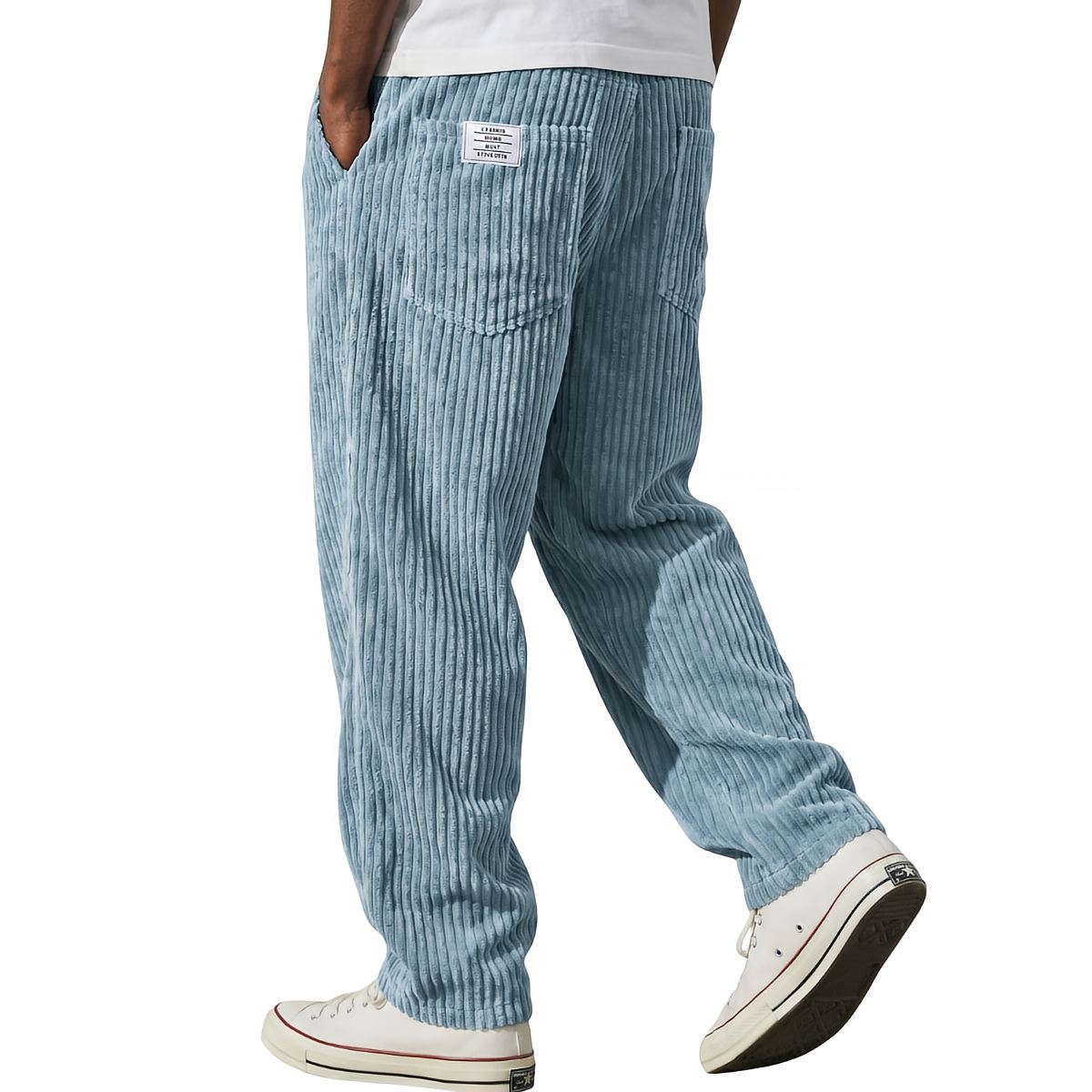 Hugo - Pantalón de pana con cintura ajustable