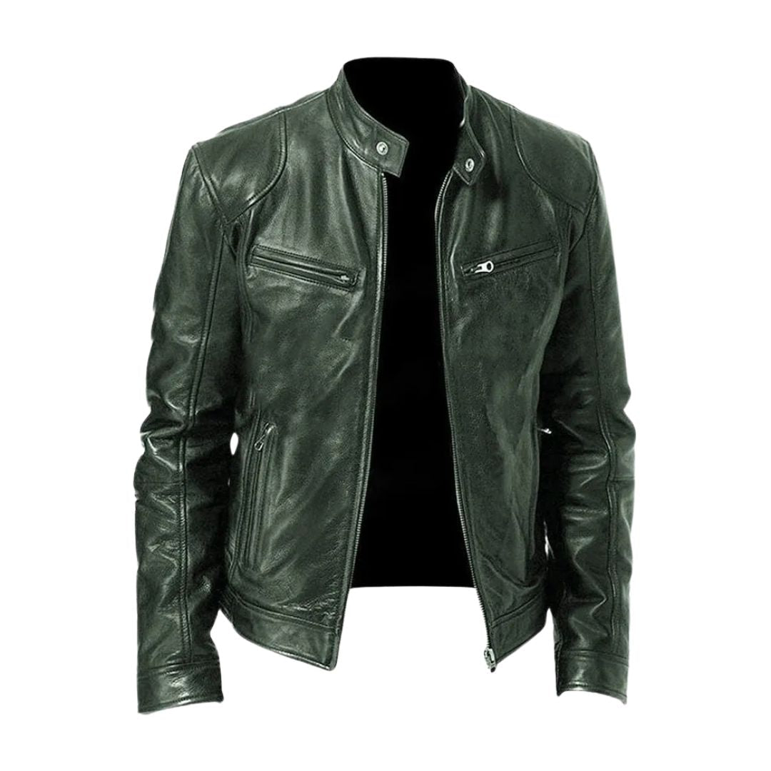 Héctor - Chaqueta de Cuero Clásica