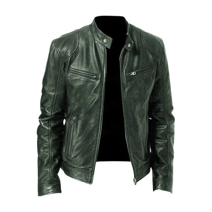 Héctor - Chaqueta de Cuero Clásica