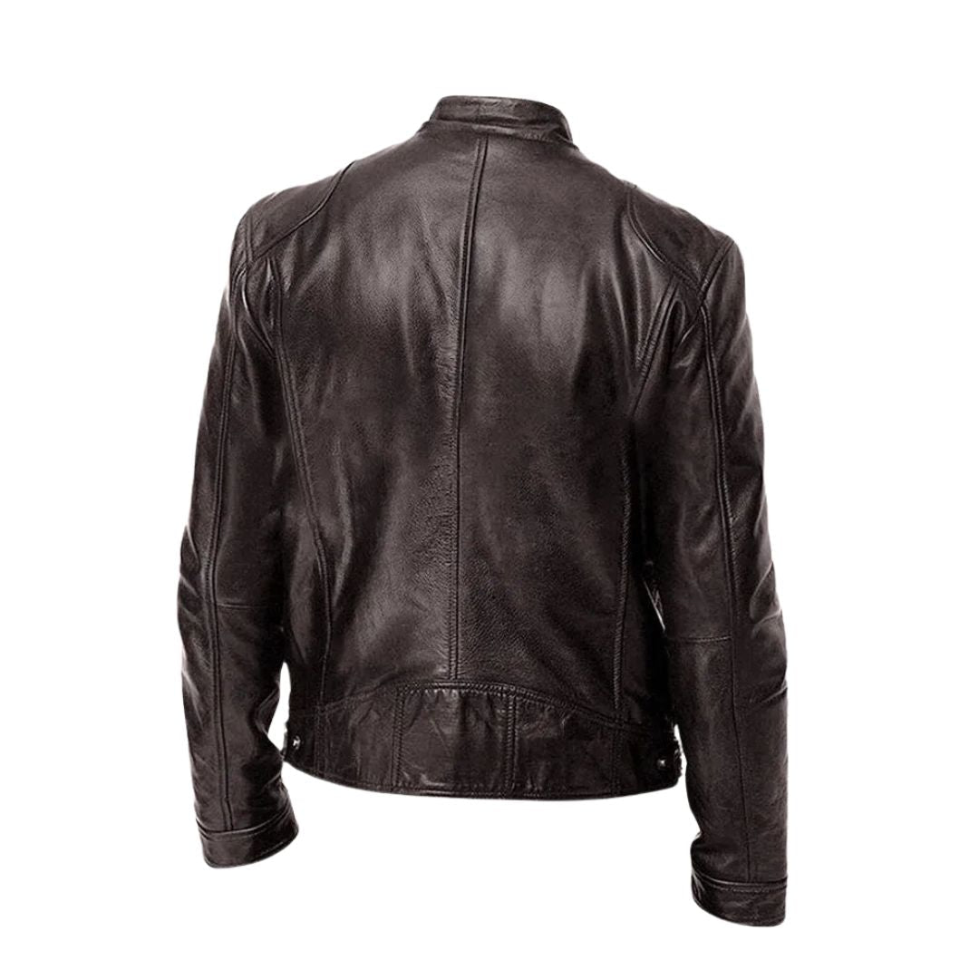 Héctor - Chaqueta de Cuero Clásica