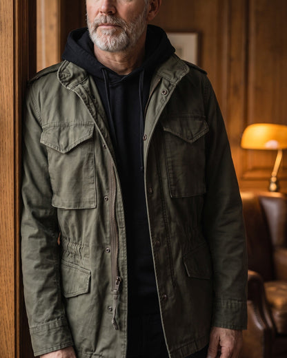 Bruno - Chaqueta de lona de algodón