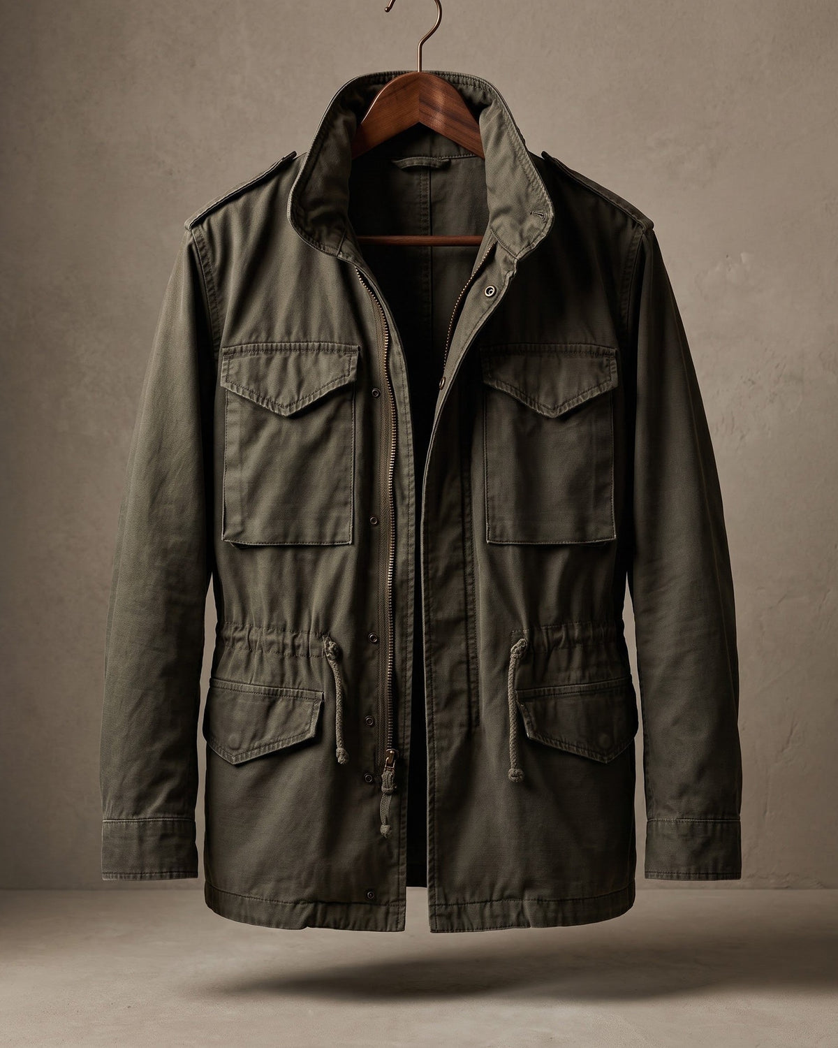 Bruno - Chaqueta de lona de algodón