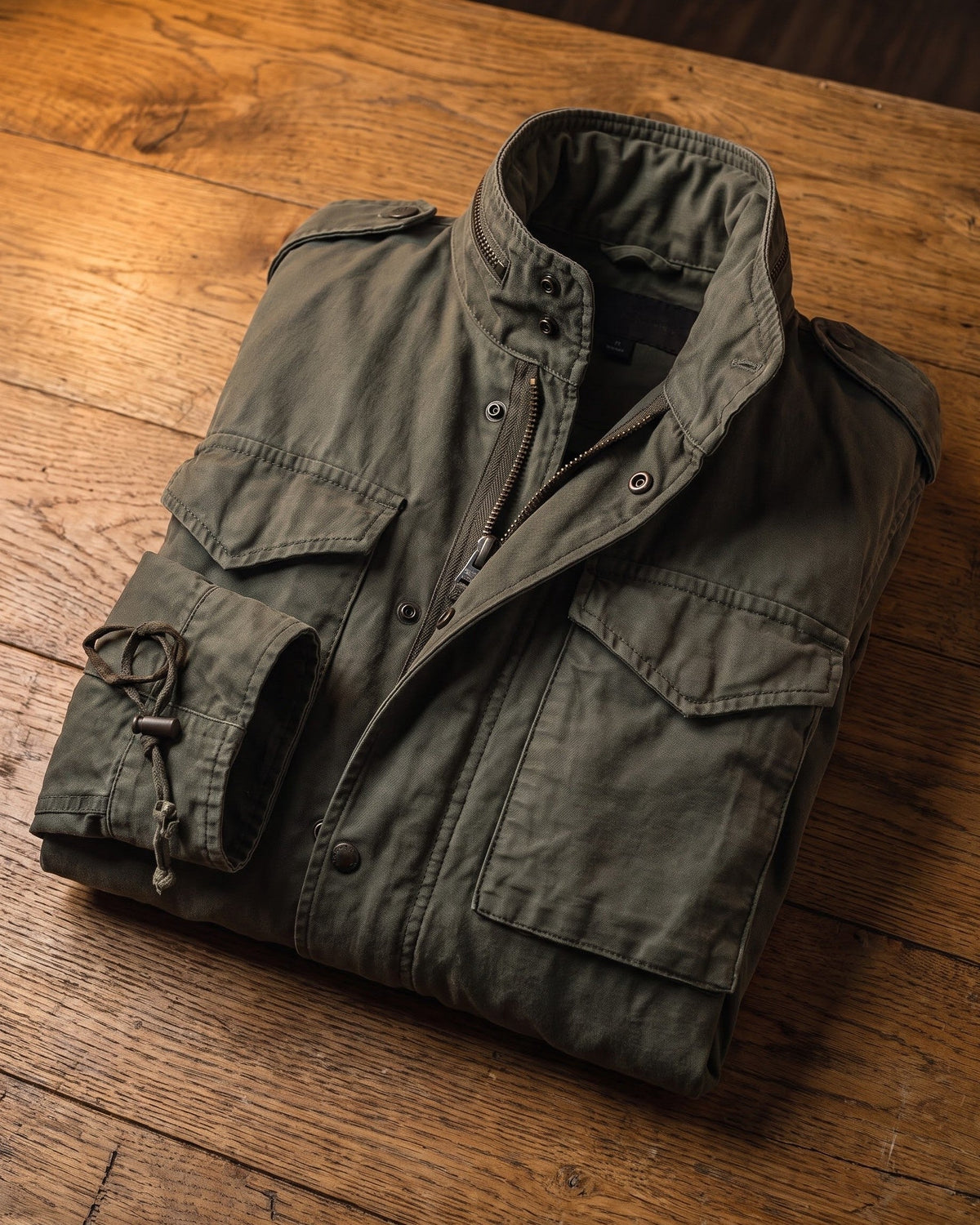 Bruno - Chaqueta de lona de algodón