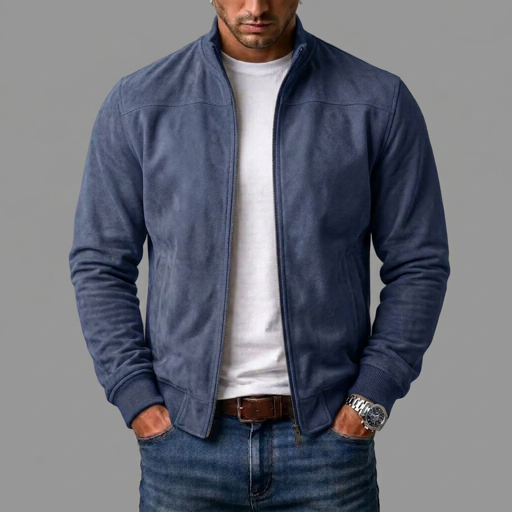 Adrián - Chaqueta bomber de ante