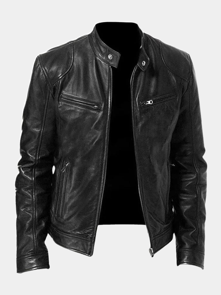 Héctor - Chaqueta de Cuero Clásica
